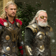 Thor and Odin in Thor: The Dark World. Image: Disney